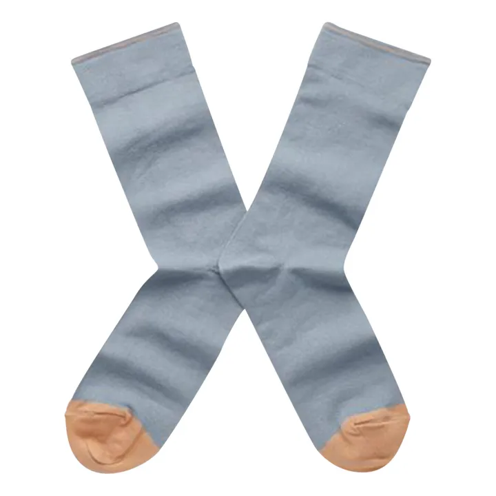 Plain socks | Light Blue- Product image n°0