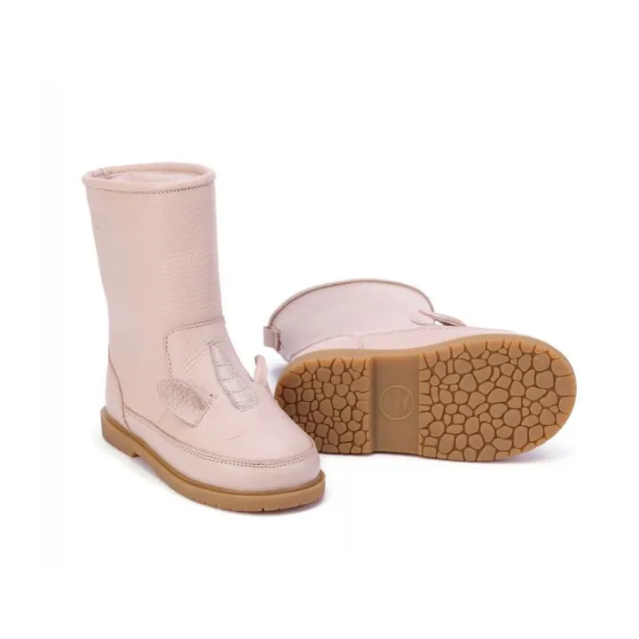 Bottes Fourrées Wadudu Special Licorne | Rose poudré- Image produit n°2