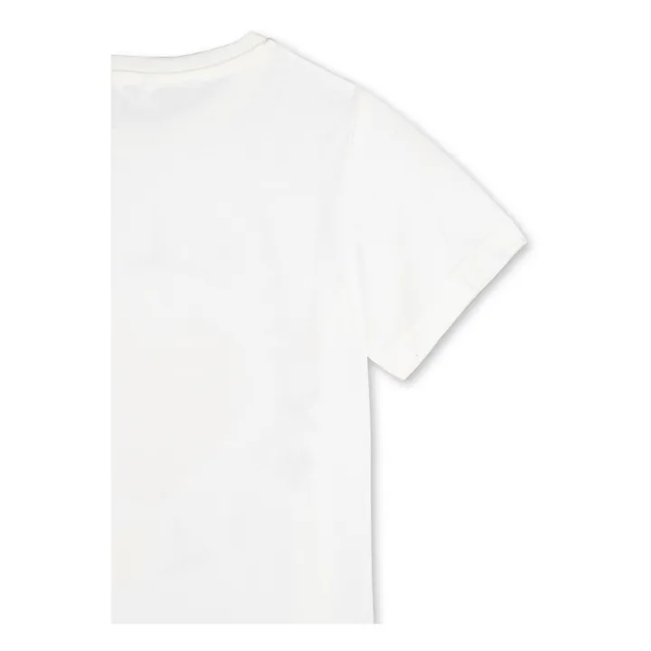 T-shirt in Cotone Bio Stella Cuori  | Bianco- Immagine del prodotto n°1