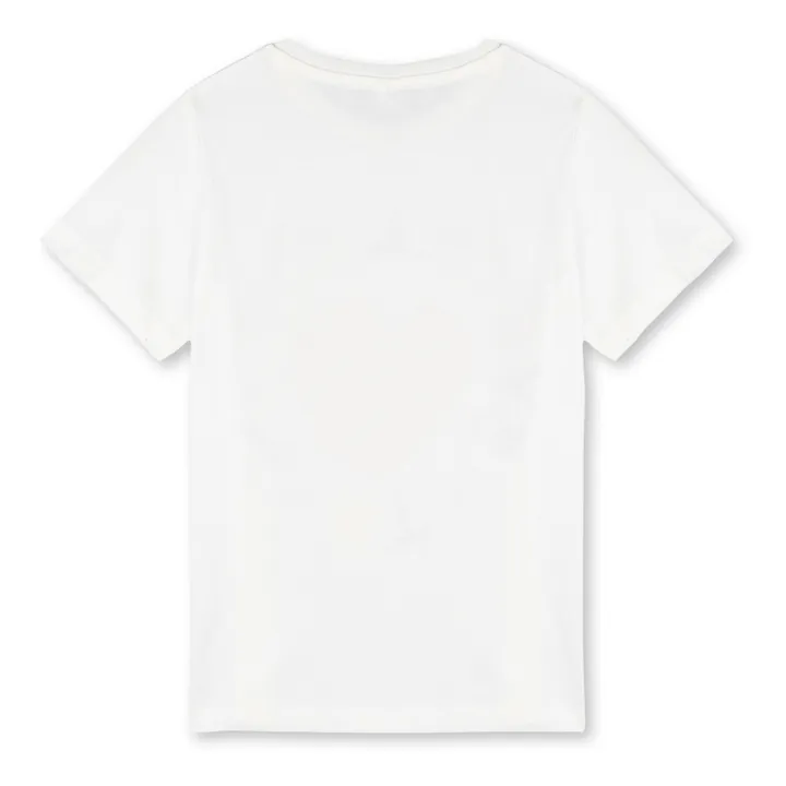 T-shirt in Cotone Bio Stella Cuori  | Bianco- Immagine del prodotto n°2