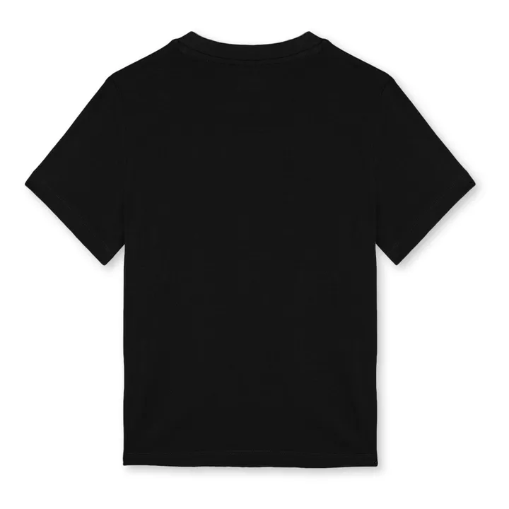 T-shirt Coton Bio Requin | Noir- Image produit n°2