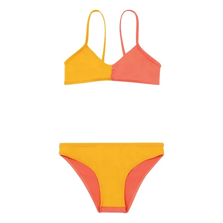 Bikini Bicolor | Coral- Imagen del producto n°0