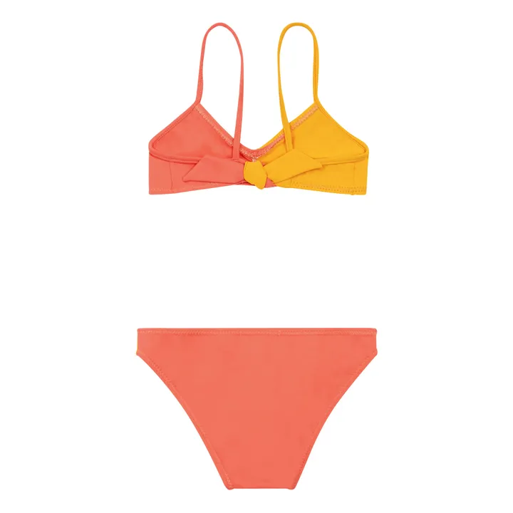 Bikini Bicolor | Coral- Imagen del producto n°1