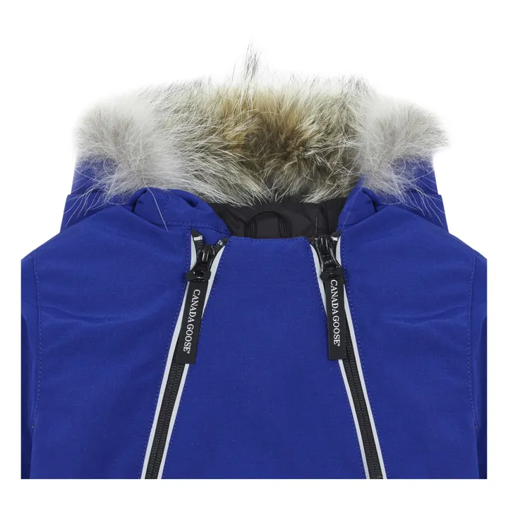Lamb All-in-One Winter Coat | Blue- Product image n°1