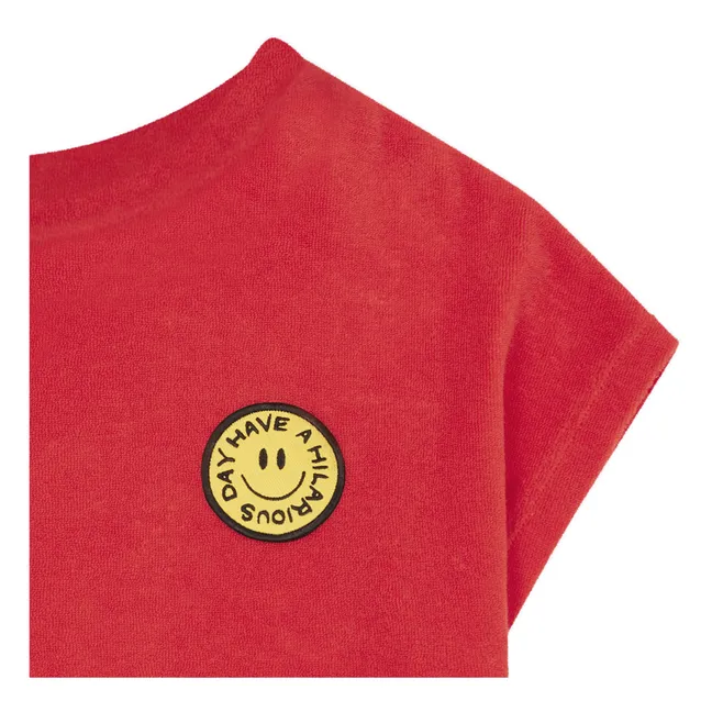 T-Shirt Eponge | Rouge