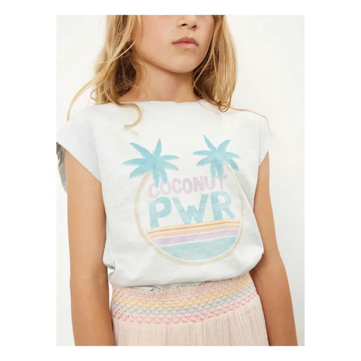 Coconut Pwr Organic Cotton T-shirt | Green water- Product image n°2
