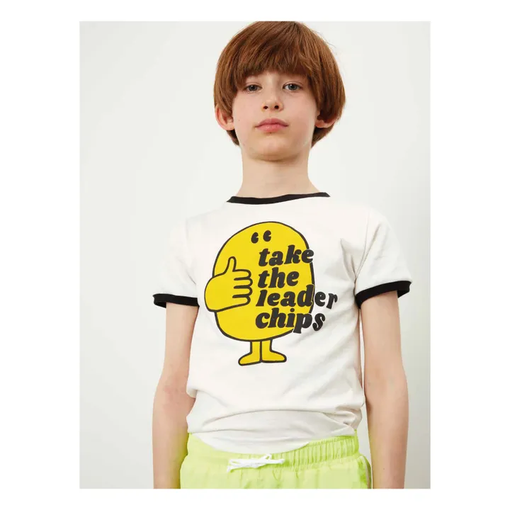 Camiseta Take The Leader Chips | Blanco Roto- Imagen del producto n°1