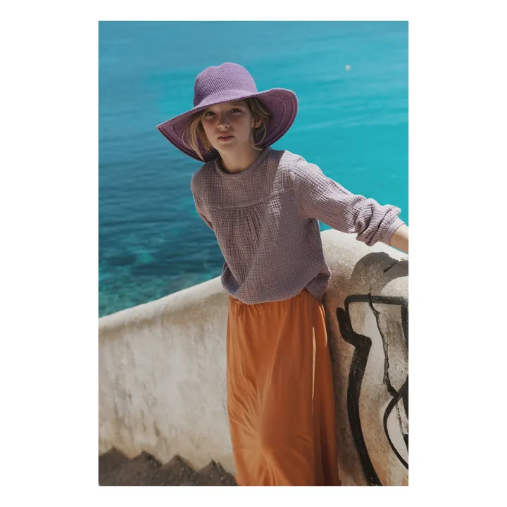 Maxi skirt | Orange- Product image n°2