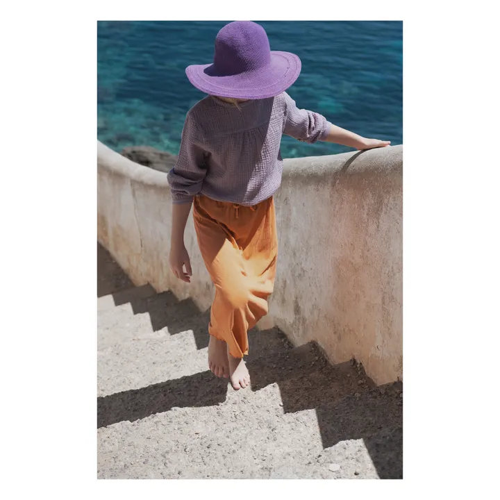 Maxi skirt | Orange- Product image n°3