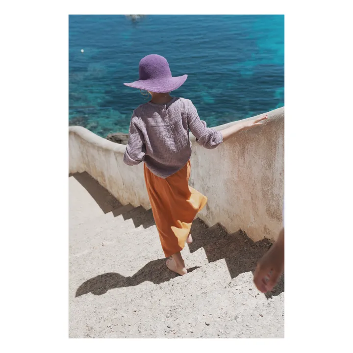 Maxi skirt | Orange- Product image n°4