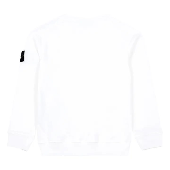 Pullover mit Tasche | Weiß- Produktbild Nr. 2