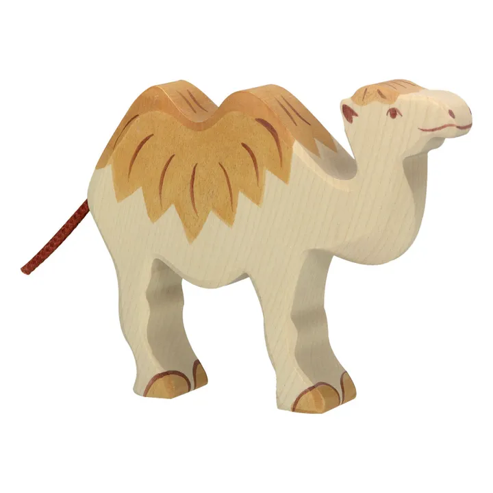 Holzfigur- Kamel | Gelb- Produktbild Nr. 0