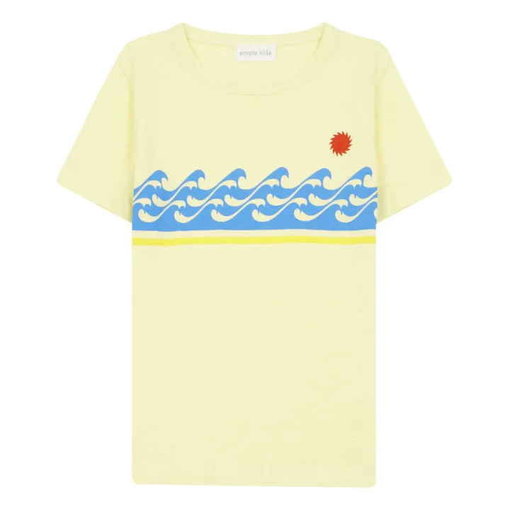 T-shirt Sea | Giallo- Immagine del prodotto n°0