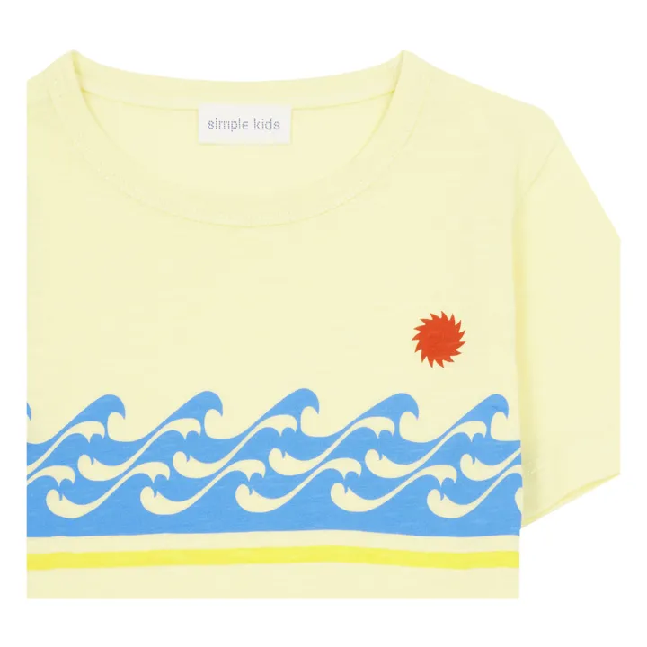 T-shirt Sea | Giallo- Immagine del prodotto n°1
