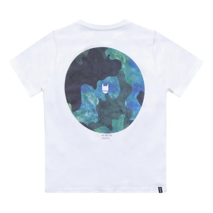 T-shirt Camo Hole | Blanc- Image produit n°4