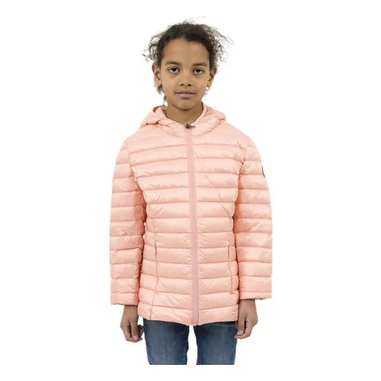 Carla Hooded Down Jacket | Pink- Product image n°1