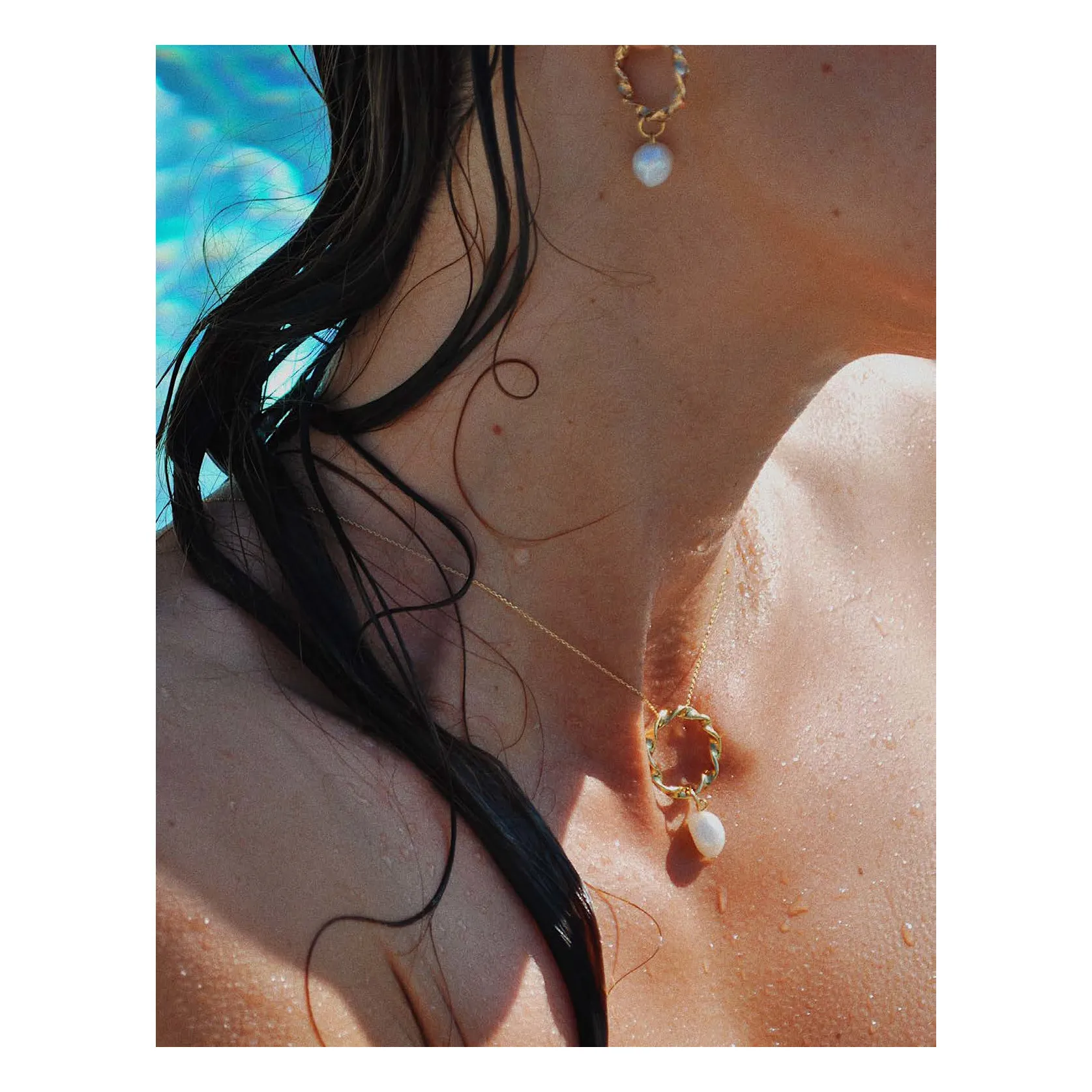 LOUISE DAMAS ルイーズダマス SUZANNE PENDANT NECKLACE Louise Damas - Suzanne - Pendant - Gold | Smallable