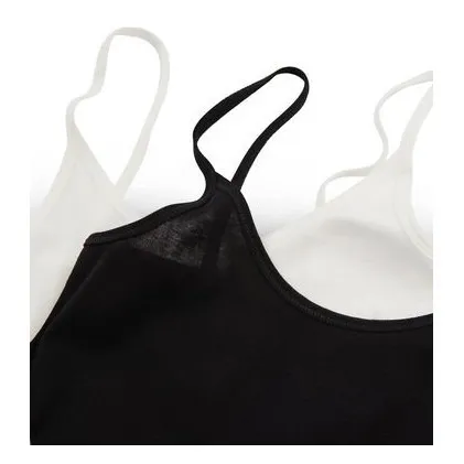 Pack de 2 Camisetas Tirantes -Colección Mujer | Blanco- Imagen del producto n°4