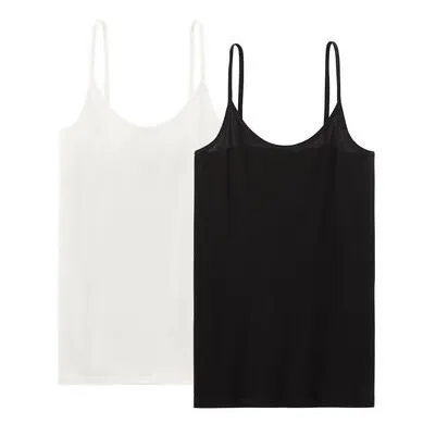 Pack de 2 Camisetas Tirantes -Colección Mujer | Blanco- Imagen del producto n°0