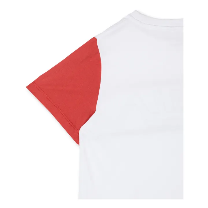 Camiseta Algodón Bio - Colección Active Wear  | Blanco- Imagen del producto n°3