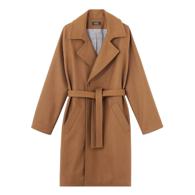 n*.様 APC チェックコート　MANTEAU BAKERSTREET 20P A.P.C - A.P.C Bakerstreet コートの通販 by プロフィールご一読