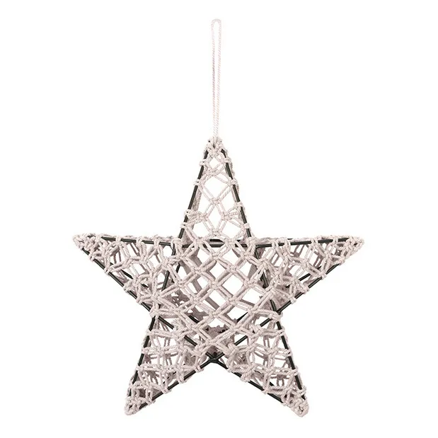 Numero 74 Powder S018 Macramé Star Lamp