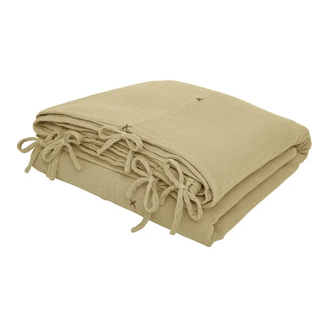 Organic cotton duvet cover | Mellow Yellow S048
