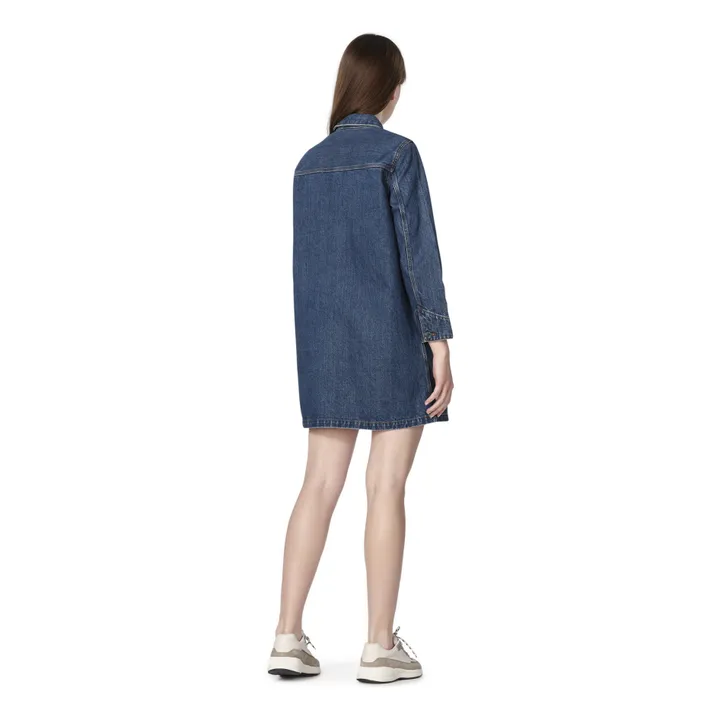 A.P.C. - Aurelia denim dress APC x Carhartt - Blue | Smallable