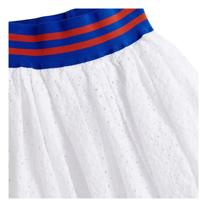 Adagio English embroidery skirt | White- Product image n°2