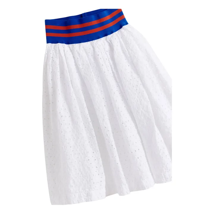 Adagio English embroidery skirt | White- Product image n°3