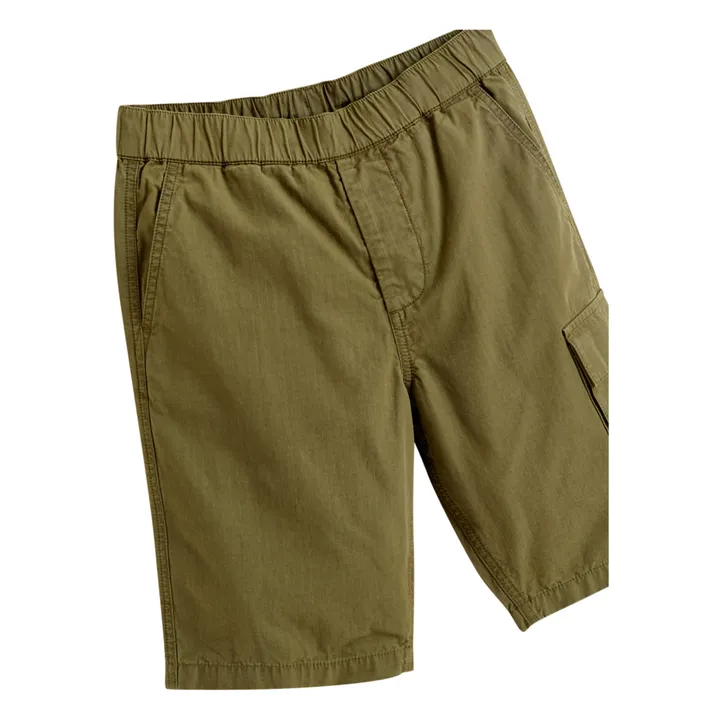 Shorts Cargo Philipo | Verde militare- Immagine del prodotto n°2