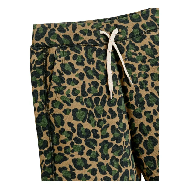 Short in tessuto felpato Camouflage Bin | Verde- Immagine del prodotto n°2