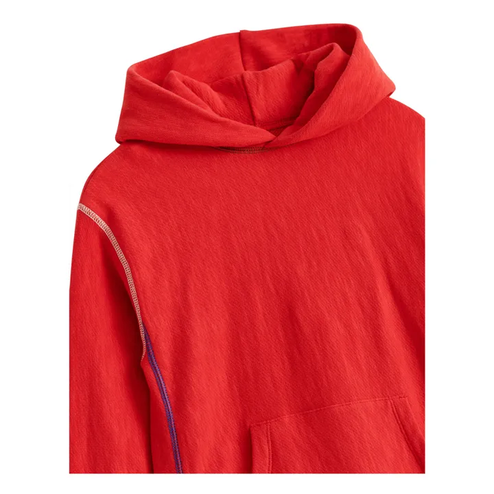 Sweatshirt mit Kapuze Bini | Rot- Produktbild Nr. 1