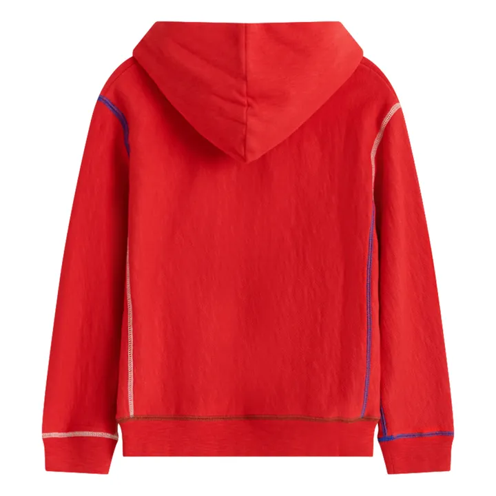 Sweatshirt mit Kapuze Bini | Rot- Produktbild Nr. 3