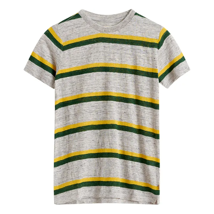 Gestreiftes T-Shirt Mogo | Grau- Produktbild Nr. 0