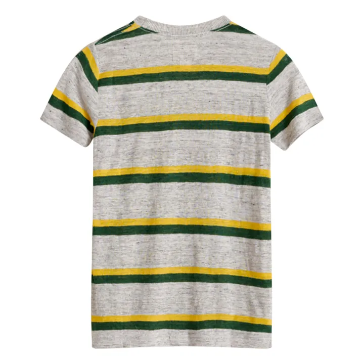 Gestreiftes T-Shirt Mogo | Grau- Produktbild Nr. 3