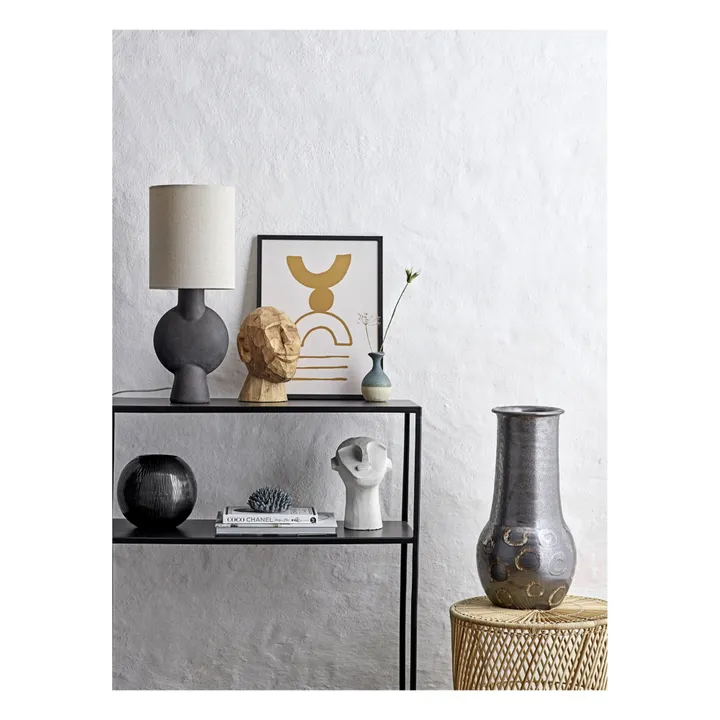 Lampe aus Keramik | Schwarz- Produktbild Nr. 1