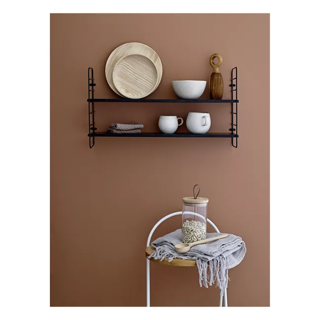Salière et poivrière en acacia | Marron