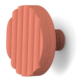 Lola Coat Hook | Coral