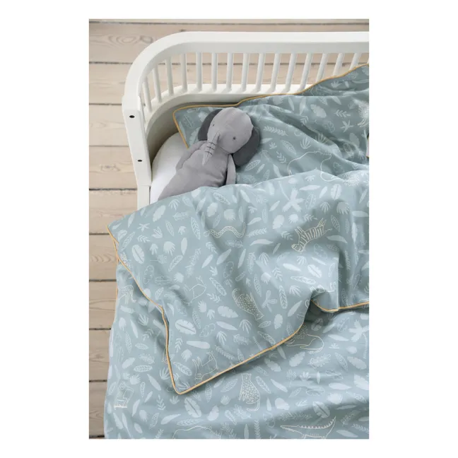 Cama evolutiva de madera de abedul 70x110 cm | Blanco