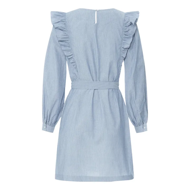 Vestido Chambray Tess | Azul- Imagen del producto n°4