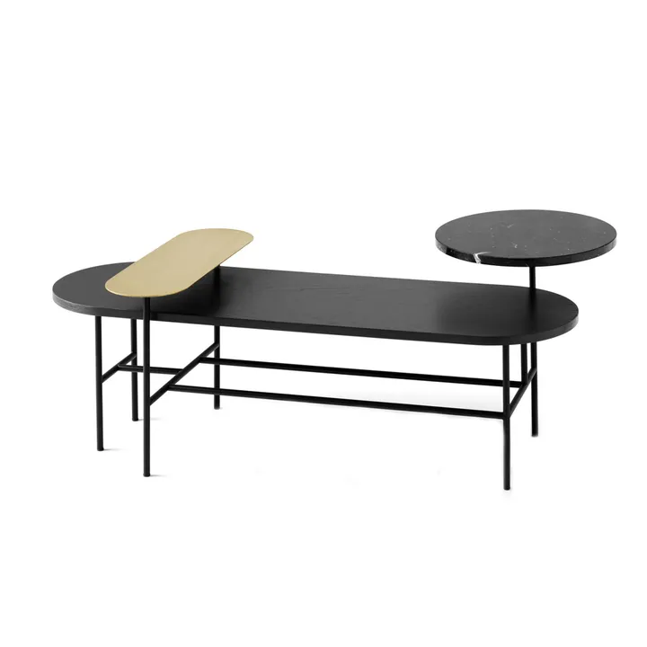Table basse en frêne Palette JH7, Jaime Hayon, 2018 | Noir- Image produit n°0
