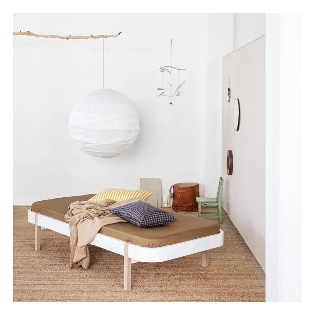 Bett Wood Lounger 90x200 cm aus Eiche | Eiche