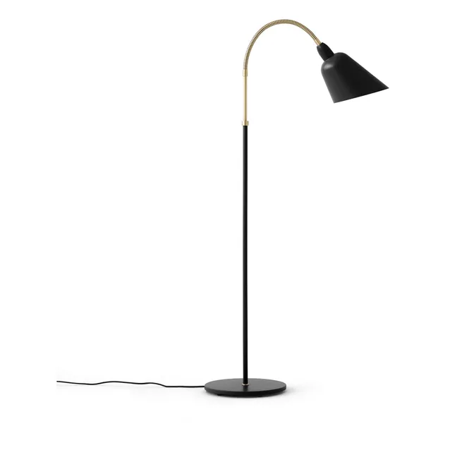 Bellevue AJ7 Floor Lamp, Arne Jacobsen, 1929 | Black