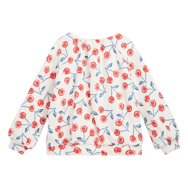 Cherry Fleece Jacket | Ecru- Product image n°2