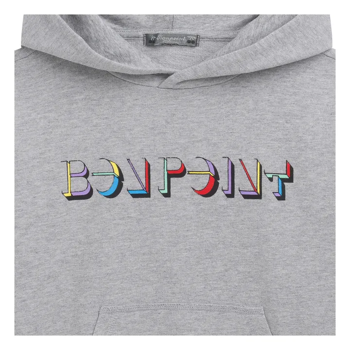 Bonpoint Hoodie | Heather grey- Product image n°1