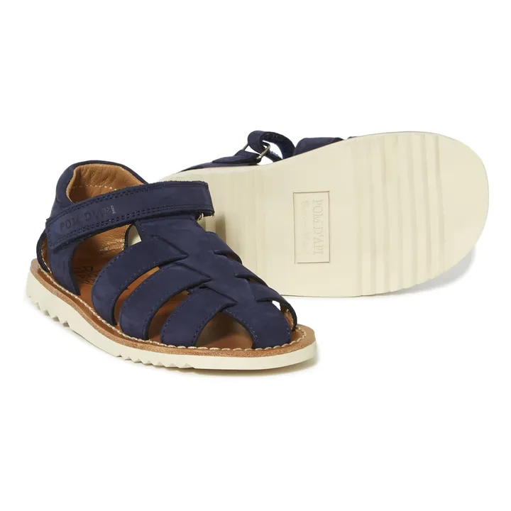 Sandales Waff Papy | Bleu marine- Image produit n°2