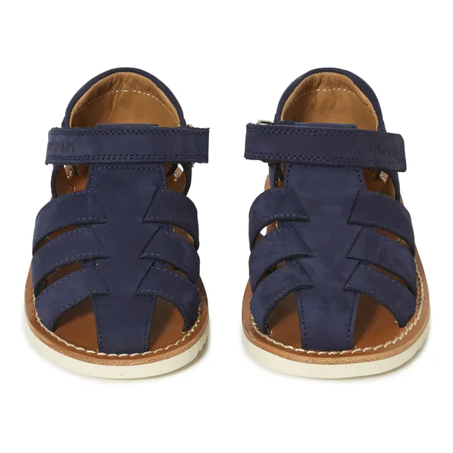 Sandales Waff Papy | Bleu marine