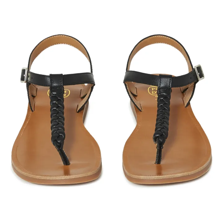 Sandalen Plagette Antic Tong | Schwarz- Produktbild Nr. 3