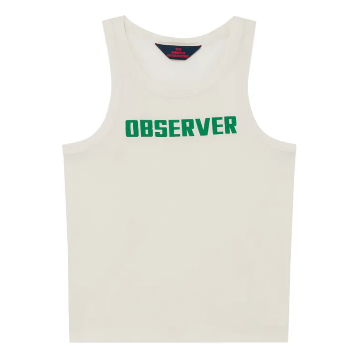 Camiseta Tirantes Observer Frog | Blanco- Imagen del producto n°0